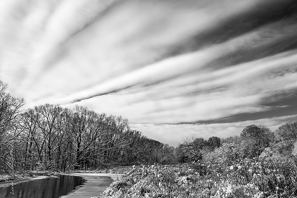 B+W scene at Toogood Park.