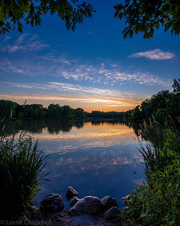 Toogood Pond Sunset