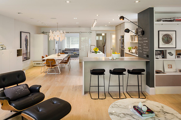 Interior of residential renovation.