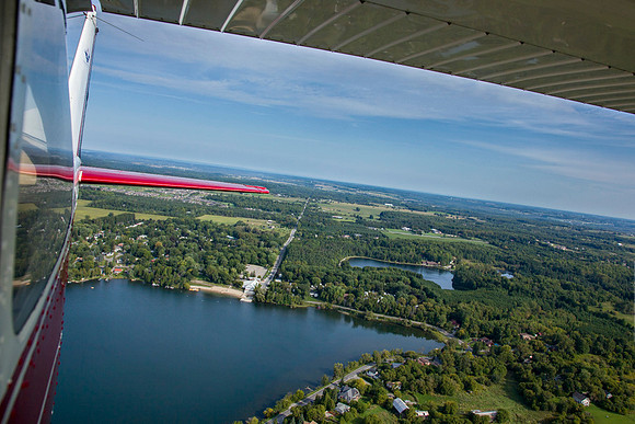 Ballantrae Musselman‘s lake Aerial